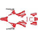 _Kit Autocollant Complète Yamaha WR 450 F 07-11 | SK-YWR450F0711RD-P | Greenland MX_