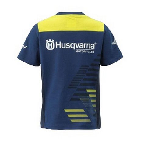 _Husqvarna Kinder Team T-Shirt | 3HS240038000 | Greenland MX_