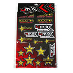 _Planche De Stickers Varies Rockstar 4MX | 01KITA606R | Greenland MX_