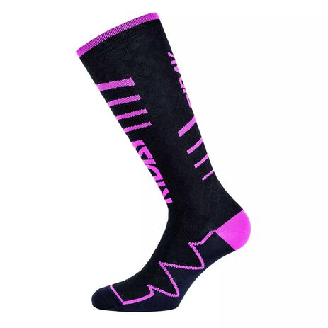 _Chaussettes Longues Riday Extralight Nexus Active Noir/Rose | ADS0001.004-P | Greenland MX_