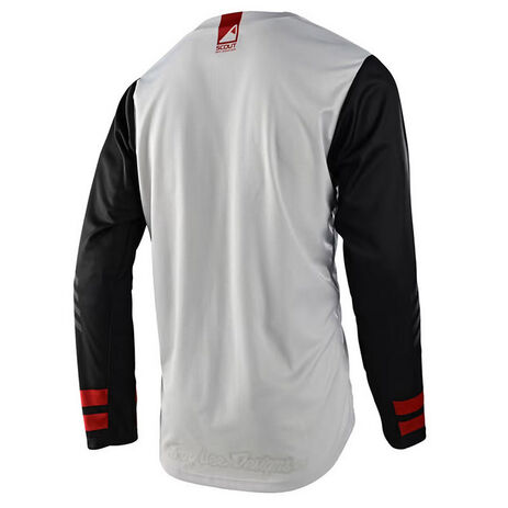 _Troy Lee Designs Scout GP Ride On Jersey Weiss | 367733011-P | Greenland MX_
