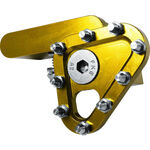 _Apico Replacement Brake Pedal Tip Yellow | AP-BPFTIPY | Greenland MX_
