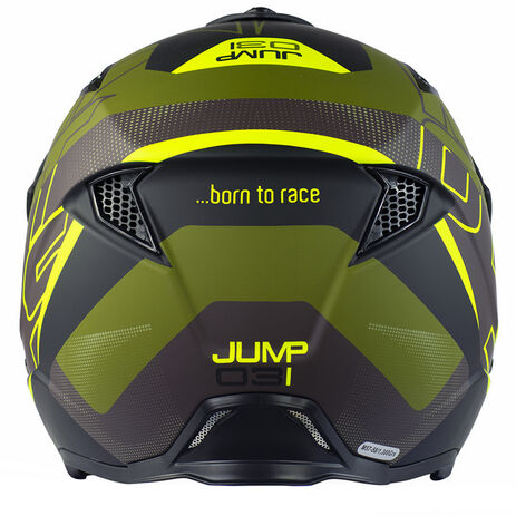 _Mots Jump UP03 Helmet Green | MT6305LV-P | Greenland MX_