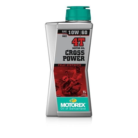 _Motorex Cross Power 4T 10W/60 Oil 1 Liter | MT070H004T | Greenland MX_