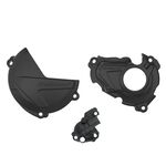 _Polisport Clutch+Ignition+Water Pump Cover Protector Kit Yamaha YZ 250 F 19-23 | 90943-P | Greenland MX_