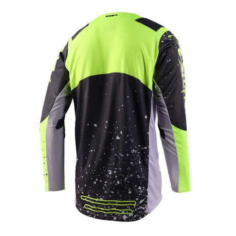 _Troy Lee Designs GP PRO Partical Jersey Gray/Yellow | 377932022-P | Greenland MX_
