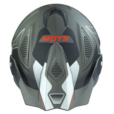 _Mots Go2 Trial Helmet Black | MT6217N-P | Greenland MX_