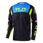 _Troy Lee Designs SE Pro Fractura Jersey Black/Fluo Yellow | 301331012-P | Greenland MX_