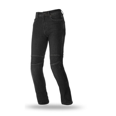 _Seventy Degrees SD-PJ8 Regular Women Jeans Black | SD42008013-P | Greenland MX_
