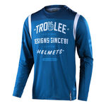 _Troy Lee Designs GP Air Roll Out Jersey Blue | 304332012-P | Greenland MX_
