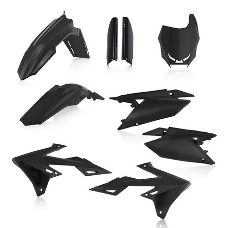 _Full Kit Plastiques Acerbis Suzuki RMZ 250 19 Noir | 0023625.090-P | Greenland MX_