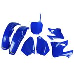 _UFO Full Plastic Kit Yamaha YZ 125/250 00-01 Blue | YAKIT300-089-P | Greenland MX_
