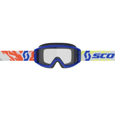_Scott Primal Youth Goggles Clear Leans Blue | 4030260003043-P | Greenland MX_