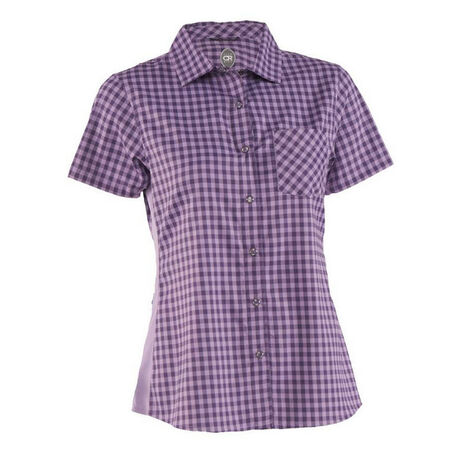 _Chemise Manches Courtes Femme Club Ride Bandara Pourpre | WJBN901BE-L-P | Greenland MX_
