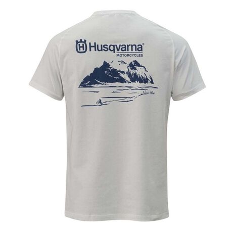 _T-Shirt Husqvarna Never Follow | 3HS240033900 | Greenland MX_