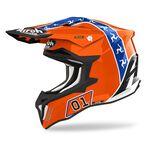 _Airoh Strycker Hazzard Helmet Orange | STH32 | Greenland MX_