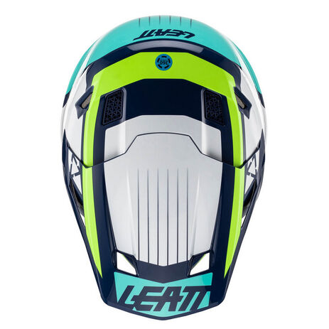 _Helm mit Brille Leatt Moto 7.5 Blau | LB1023010600-P | Greenland MX_