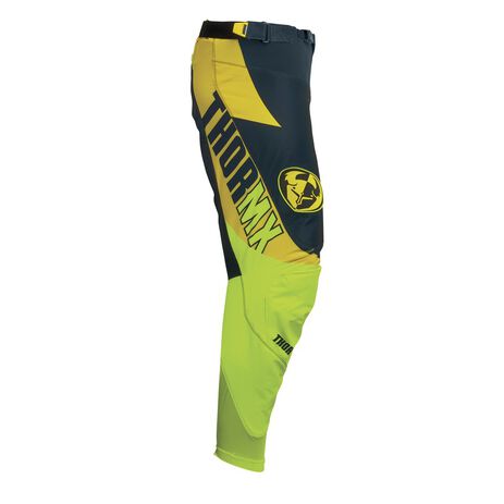 _Thor Pulse 04 LE Pants Navy/Fluo Yellow | 2901-9990-P | Greenland MX_