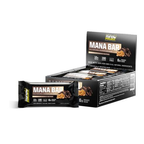 _Ryno Power Mana Chocolate/Peanut Butter Protein Bar Box | MANACAD | Greenland MX_