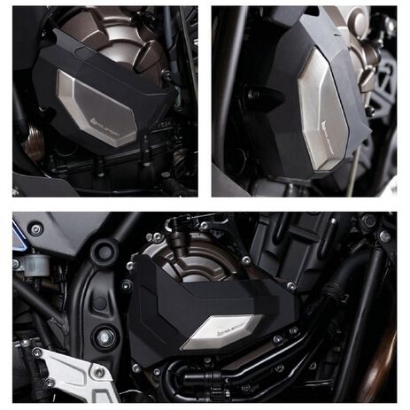 _Protecteurs Couvercle Embrayage et Allumage Kit Polisport Yamaha Ténéré 700 19-..Tracer 700 14-.. MT 07 18-.. | 91108-P | Greenland MX_