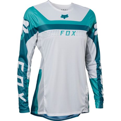 _Fox Flexair Efekt Damen Jersey | 29757-176-P | Greenland MX_