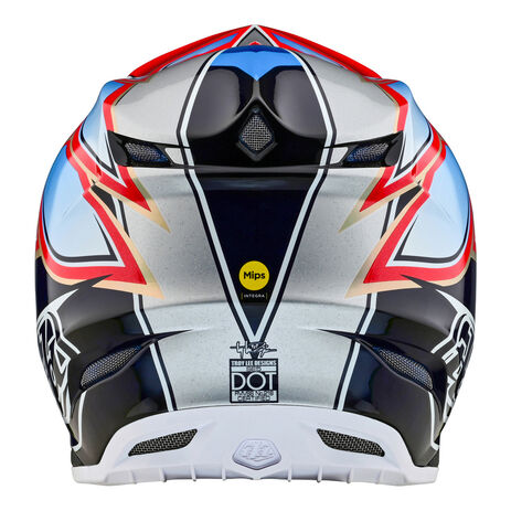 _Troy Lee Designs SE5 ECE Carbon Wings Helmet Navy | 172944002-P | Greenland MX_