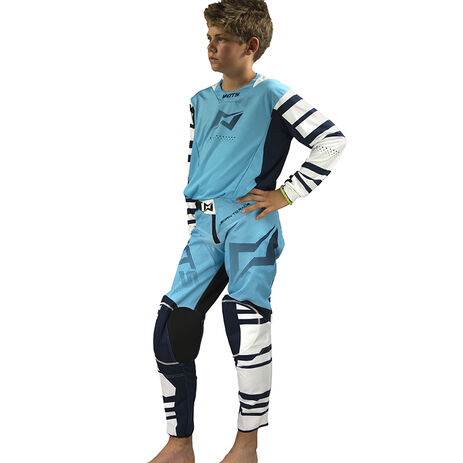 _Pantalon Enfant Mots X-Junior Bleu | MT3620A-P | Greenland MX_