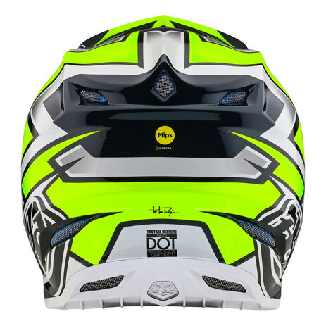 _Troy Lee Designs SE5 ECE Composite Ever Helmet Gray/Yellow | 183531001-P | Greenland MX_