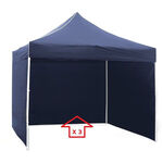_Set of 3 sidewalls for 3 X 3 tent Blue | GK-TSP-014BL | Greenland MX_