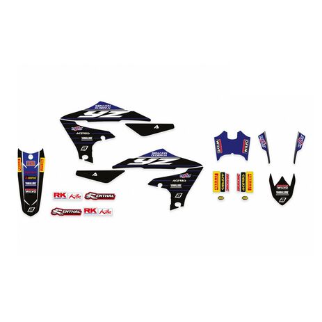 _Kit Deco Blackbird Replica Racing 20/21 Yamaha YZ 250 F 19-.. YZ 450 F 18-.. | 2247R10 | Greenland MX_