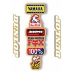 _Yamaha Retro-Kotflügel hinten Aufkleber-Kit | RK-YAMAHAWT-P | Greenland MX_