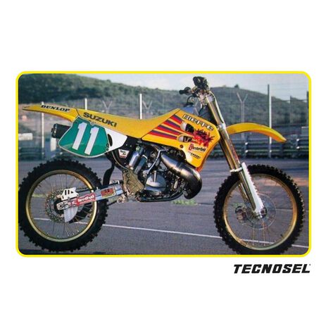 _ Housse de Selle Tecnosel Replica Team Suzuki 1993 RM 125/250 93-95 | 13V01 | Greenland MX_