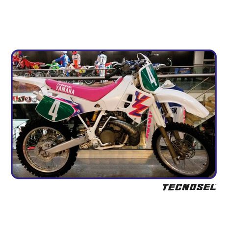 _Tecnosel Decal Kit + Seat Cover Replica Team Yamaha 1993 YZ 125/250 93-95 | 82V01 | Greenland MX_