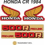 _OEM-Aufkleber-Kit Honda CR 500 R 1984 | VK-HONDCR500R84 | Greenland MX_
