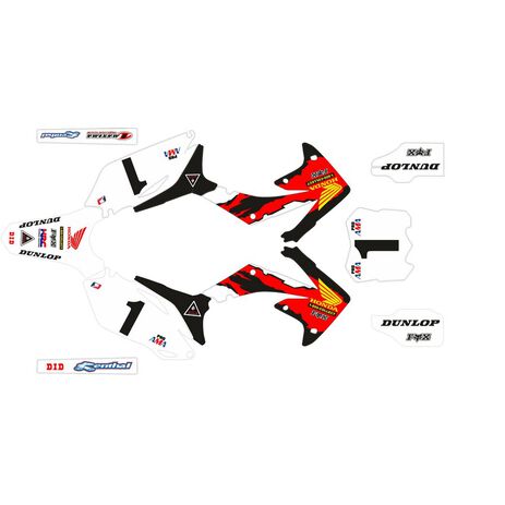 _Full Sticker Kit Honda CRF 250 R 14-17 McGrath | SK-HCRF251417MAC-P | Greenland MX_