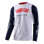 _Troy Lee Designs GP PRO Boltz Jersey White/Blue | 377136032-P | Greenland MX_