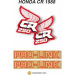 _OEM-Aufkleber-Kit Honda CR 250 R 1988 | VK-HONDCR250R88 | Greenland MX_