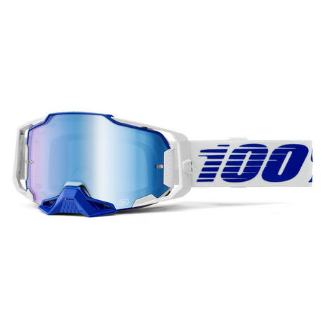 _100% Armega M2 Goggles Mirror Lens Blue | 50005-00031-P | Greenland MX_
