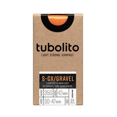 _Chambre a Air Tubolito S-TuboCX/Gravel All (700C X 30-47 mm) Presta 42 mm | TUB33000054 | Greenland MX_