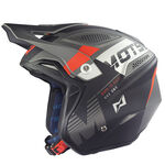 _Mots Go2 Trial Helmet Black | MT6218LN-P | Greenland MX_