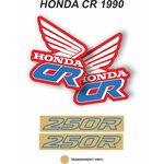 _Kit Autocollants OEM Honda CR 250 R 1990 | VK-HONDCR250R90 | Greenland MX_