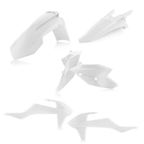_Acerbis KTM EXC/EXC-F 17-19 Plastic Kit White | 0022370.030-P | Greenland MX_