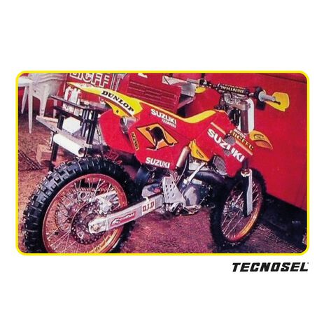 _Tecnosel Decal Kit + Seat Cover Replica Team Suzuki 1998 RM 125/250 96-98 | 83V02 | Greenland MX_