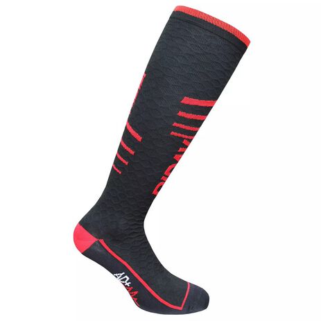 _Chaussettes Longues Riday Extralight Nexus Active Noir/Rouge | ADS0001.003-P | Greenland MX_