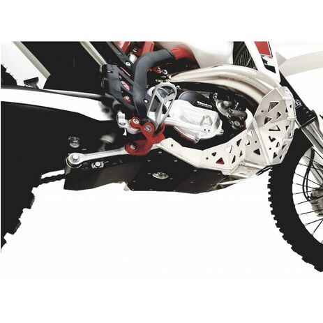 _P-Tech P-Tech Skid Plate with Exhaust Pipe Guard and Plastic Bottom Beta RR 250/300 20-22 | PK017B | Greenland MX_