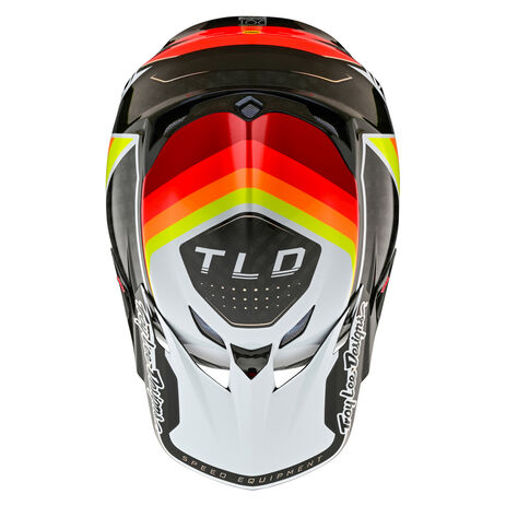 _Troy Lee Designs SE5 ECE Carbon Reverb Helmet White/Yellow | 172001001-P | Greenland MX_