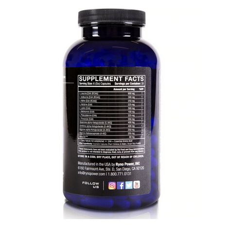 _Ryno Power Post-Workout Recovery Supplement 200 Capsules | REC885 | Greenland MX_
