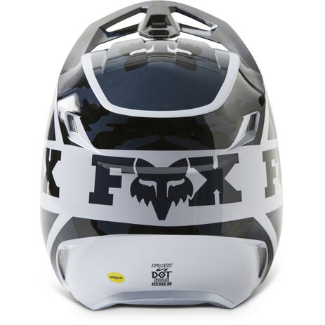 _Fox V1 NukLR Youth Helmet Black | 29735-001 | Greenland MX_