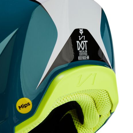 _Fox V1 Nitro Helmet | 31370-551-P | Greenland MX_