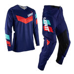 _Leatt Moto 3.5 Jersey and Pant Kit Blue/Red | LB5023032850-P | Greenland MX_
